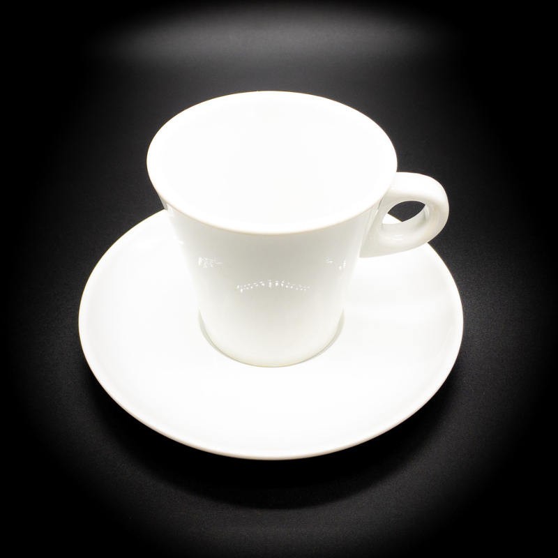 Tasse à café avec sous tasse pour café Lungo - Magasin E-shop